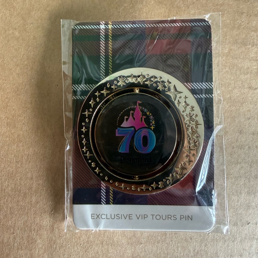 Disney VIP Tour Pin - 70th Anniversary